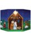 New 3' x 25" Nativity Scene Stand Up Prop Holiday Season Christmas Decoration